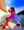 Lady, photo blurred