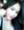 Lady, photo blurred